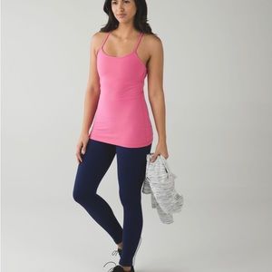 Power Y Tank Top - Pink Paradise